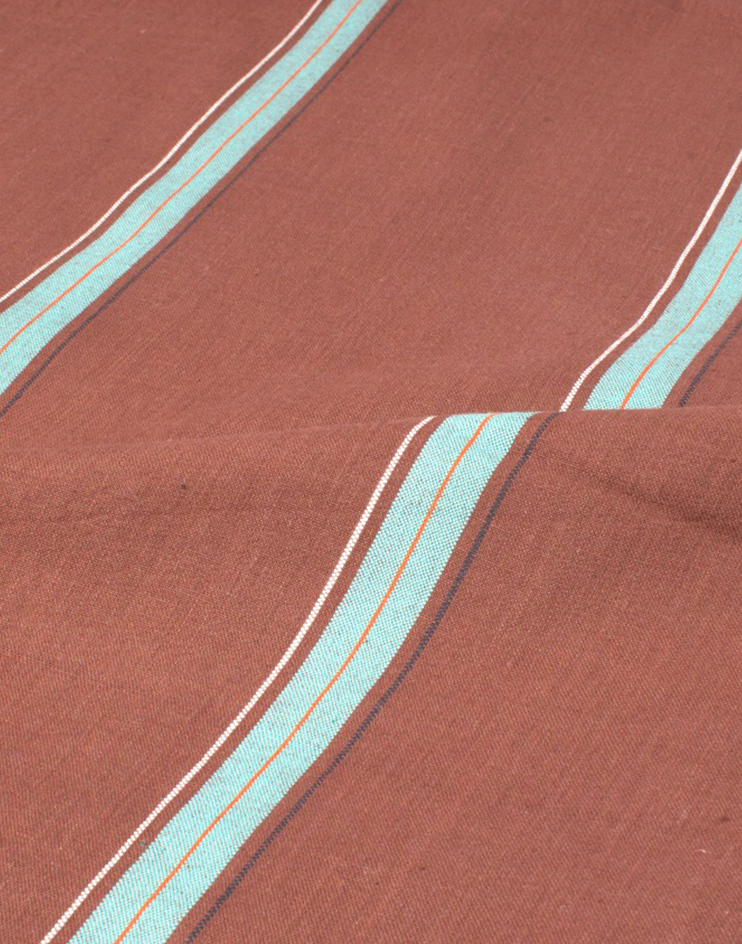 Handwoven Cotton Striped Fabric - Ando