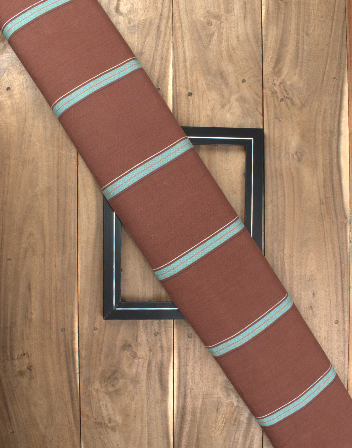 Handwoven Cotton Striped Fabric - Ando