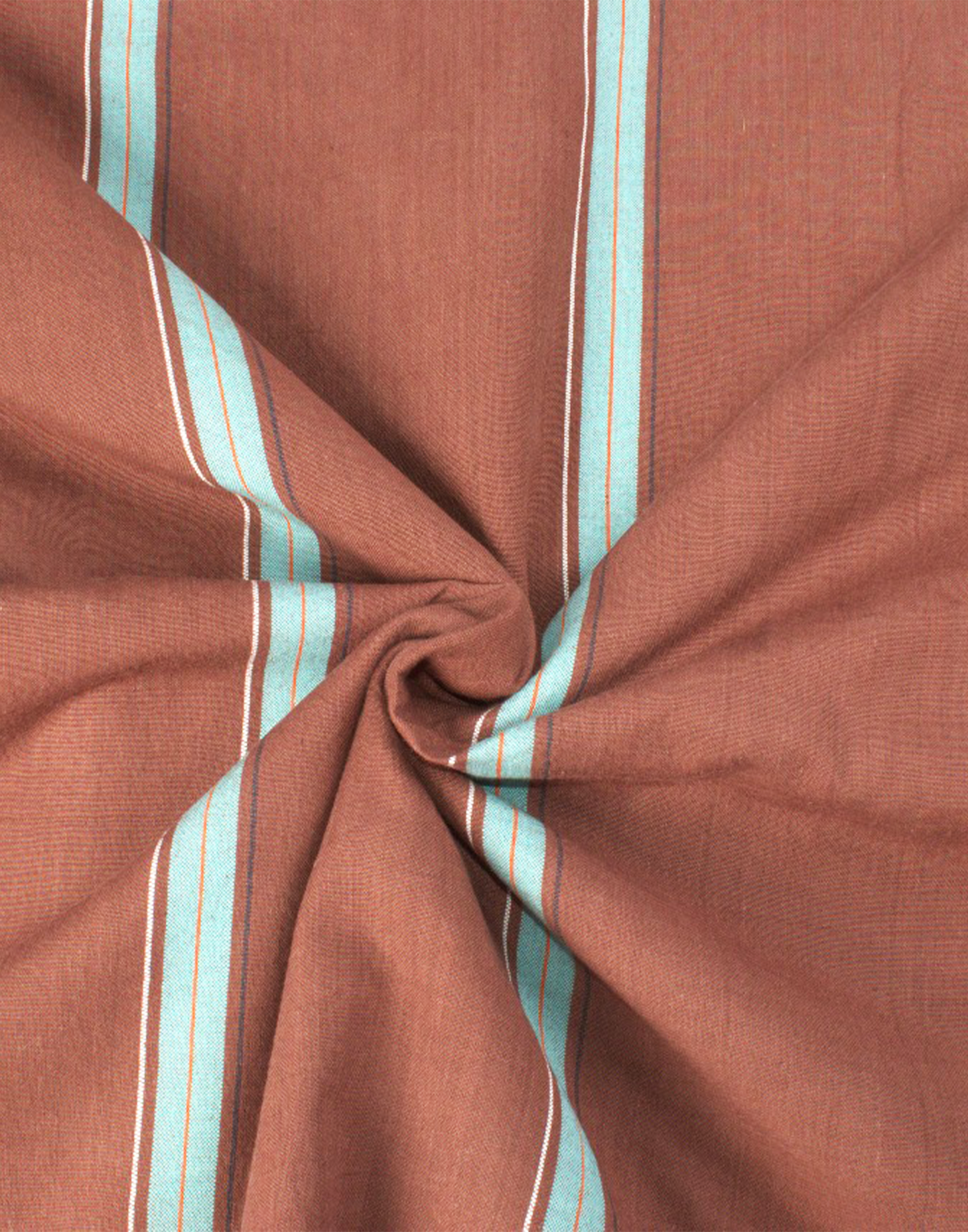 Handwoven Cotton Striped Fabric - Ando