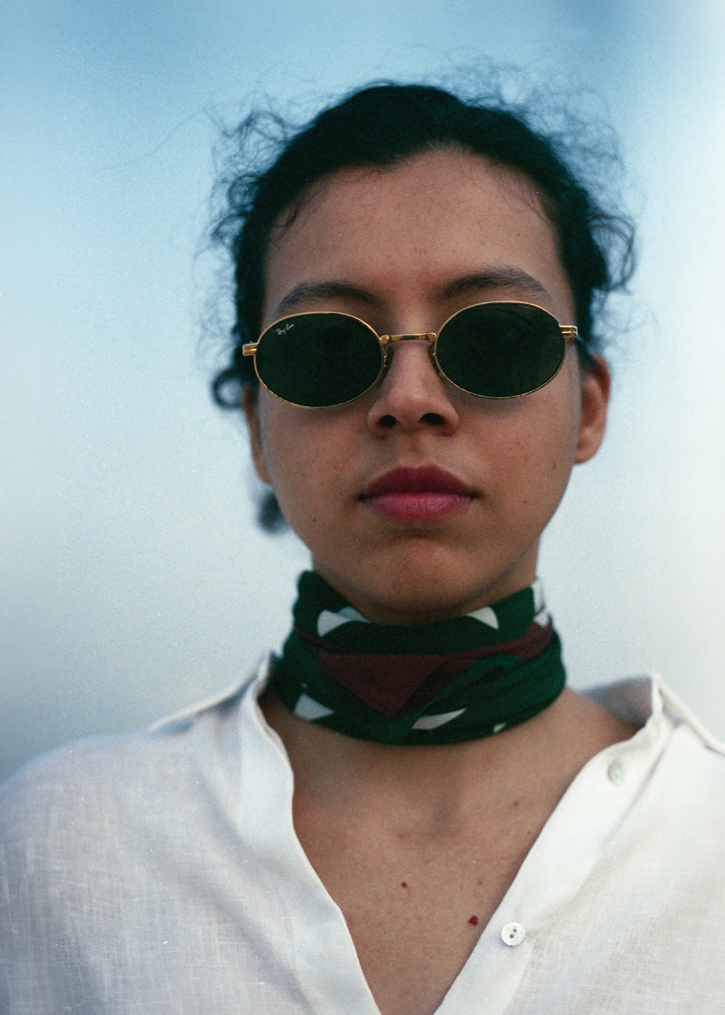 Ihaan Brick - Silk Square Scarf