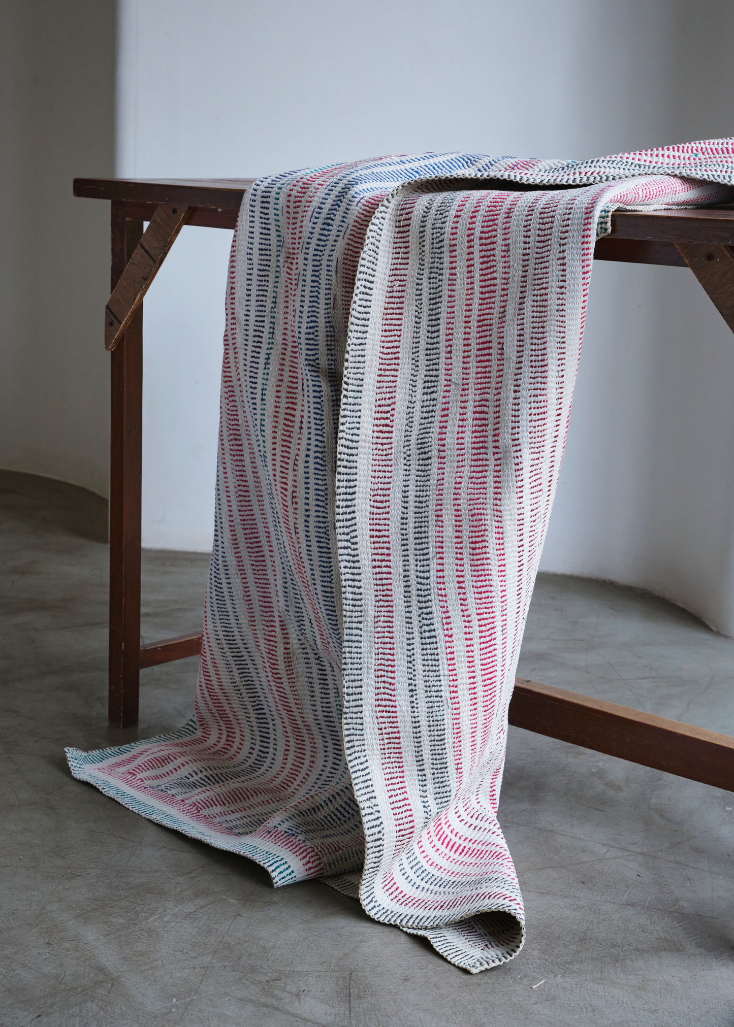 Dashed - Vintage Kantha Quilt