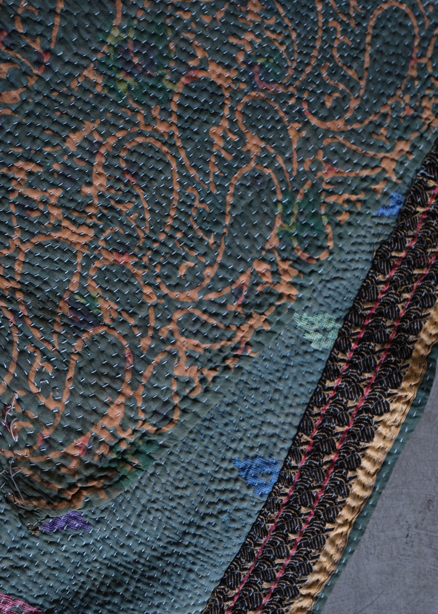 Harita - Vintage Kantha Quilt