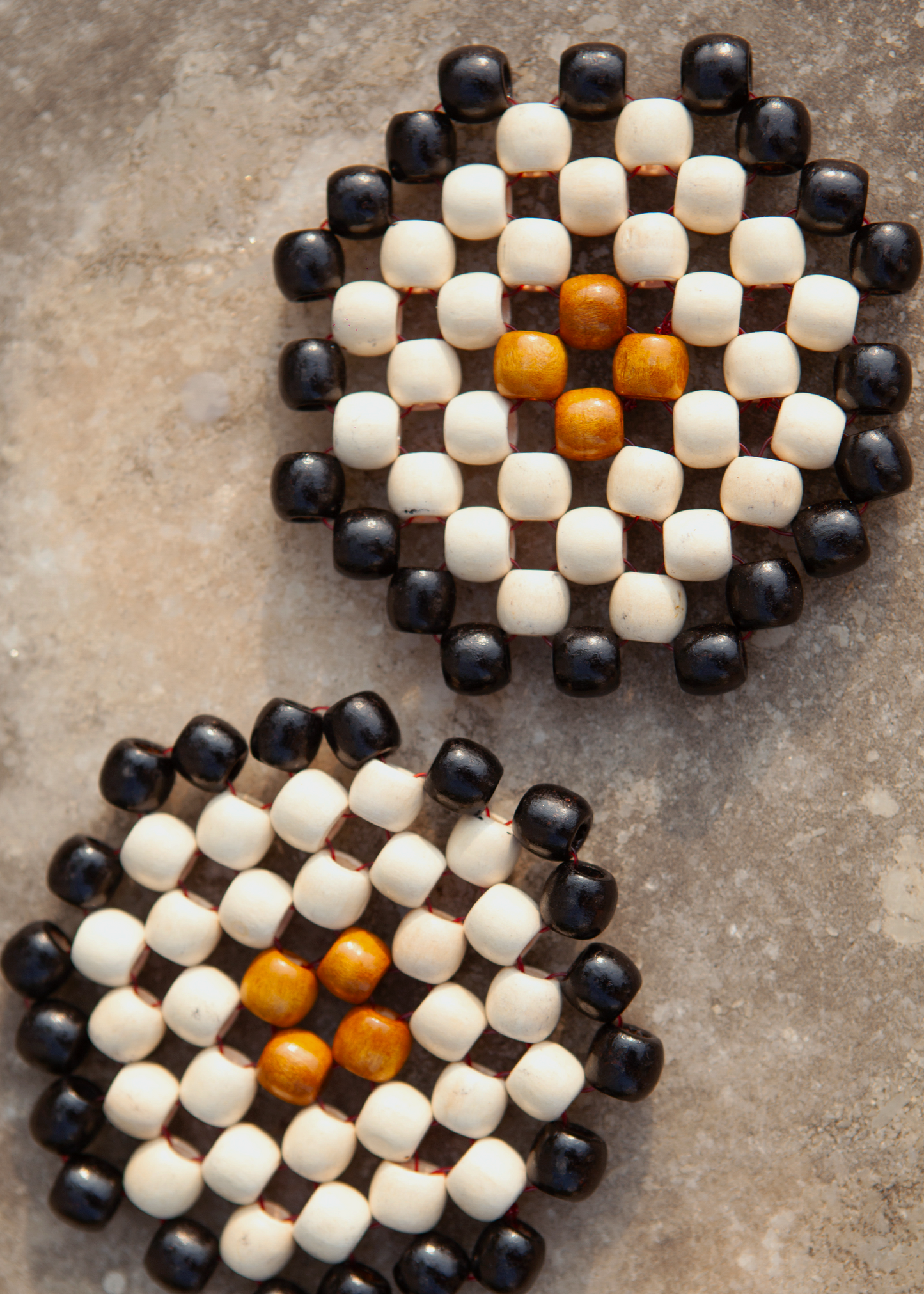 Carrom Coasters (Set of 2)