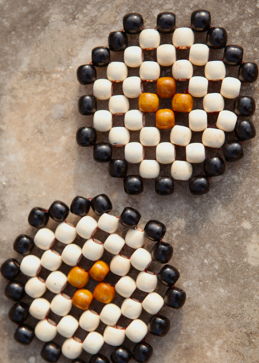 Carrom Coasters (Set of 2)